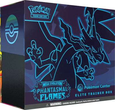 Pokemon - Mega Evolution - Phantasmal Flames - POKEMON CENTER Elite Trainer Box
