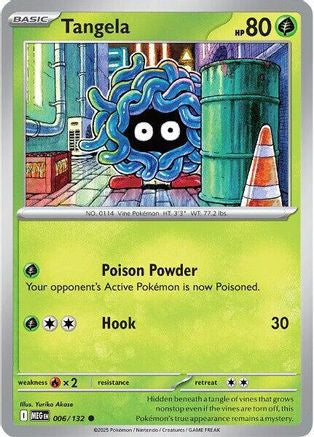 Tangela 6 Me01 Mega Evolution