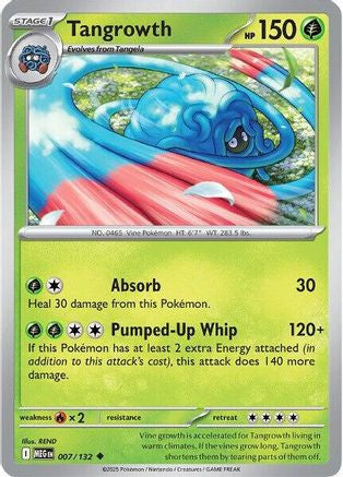 Tangrowth 7 Me01 Mega Evolution