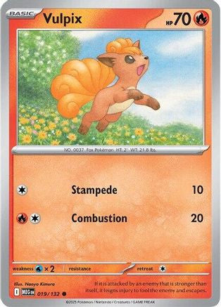 Vulpix 019 132 19 Me01 Mega Evolution