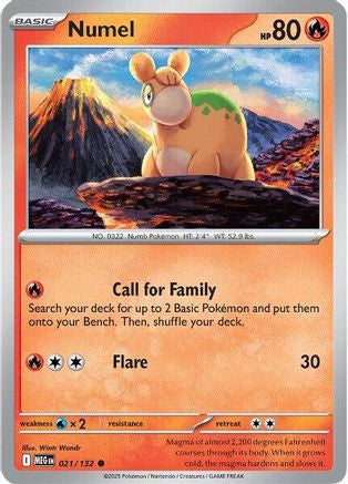 Numel 21 Me01 Mega Evolution