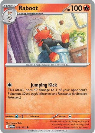 Raboot 27 Me01 Mega Evolution