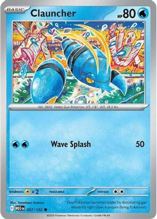 Clauncher 37 Me01 Mega Evolution