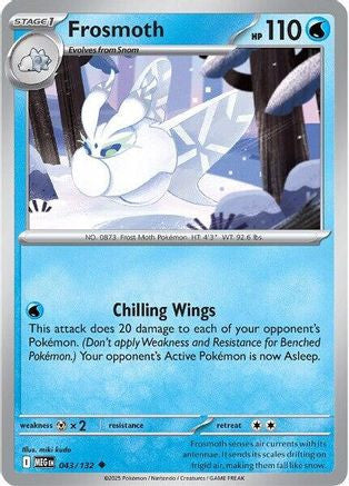 Frosmoth 43 Me01 Mega Evolution