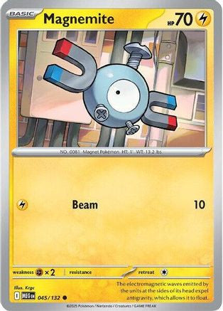 Magnemite 45 Me01 Mega Evolution
