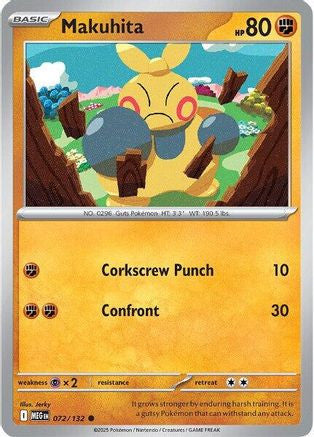 Makuhita 72 Me01 Mega Evolution