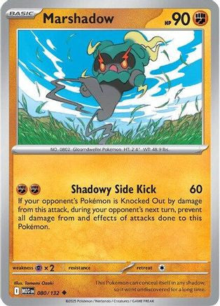 Marshadow 080 132 80 Me01 Mega Evolution