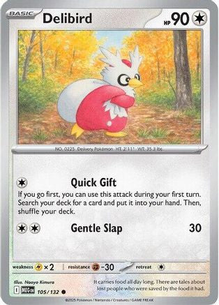 Delibird 105 132 105 Me01 Mega Evolution