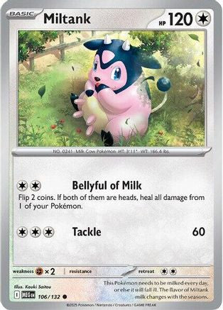 Miltank 106 Me01 Mega Evolution