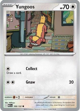 Yungoos 109 Me01 Mega Evolution