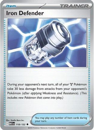 Iron Defender 118 Me01 Mega Evolution
