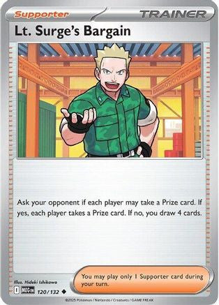 Lt Surge's Bargain 120 132 120 Me01 Mega Evolution