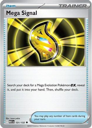 Mega Signal 121 132 121 Me01 Mega Evolution