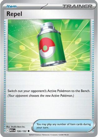 Repel 126 Me01 Mega Evolution Reverse Holofoil