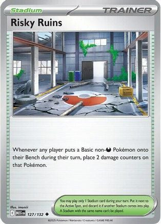 Risky Ruins 127 Me01 Mega Evolution