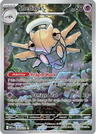 Shedinja 144 132 144 Me01 Mega Evolution Holofoil