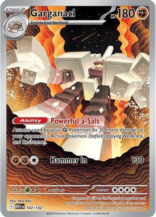 Garganacl 147 132 147 Me01 Mega Evolution Holofoil
