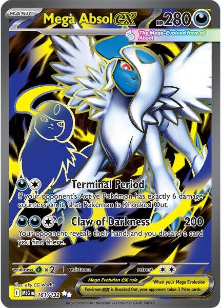 Mega Absol ex - 161/132 - 161/132 - (ME01: Mega Evolution)