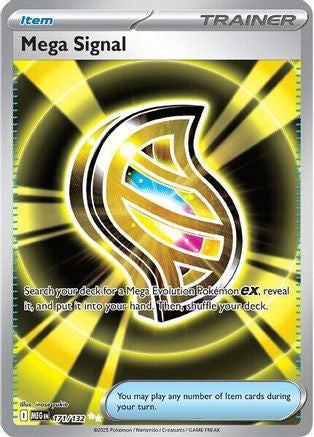 Mega Signal 171 132 171 Me01 Mega Evolution Holofoil