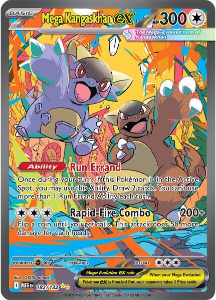 Mega Kangaskhan ex - 182/132 - 182/132 - (ME01: Mega Evolution)
