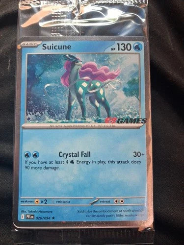 Suicune 026/094 EBGAMES Promo - Sealed