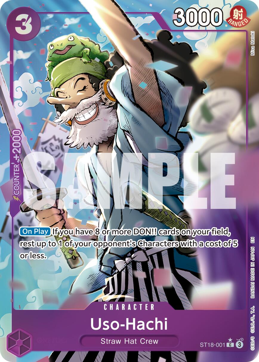 Uso-Hachi (Alternate Art) - ST18-001 - (Premium Booster -The Best- Vol. 2)