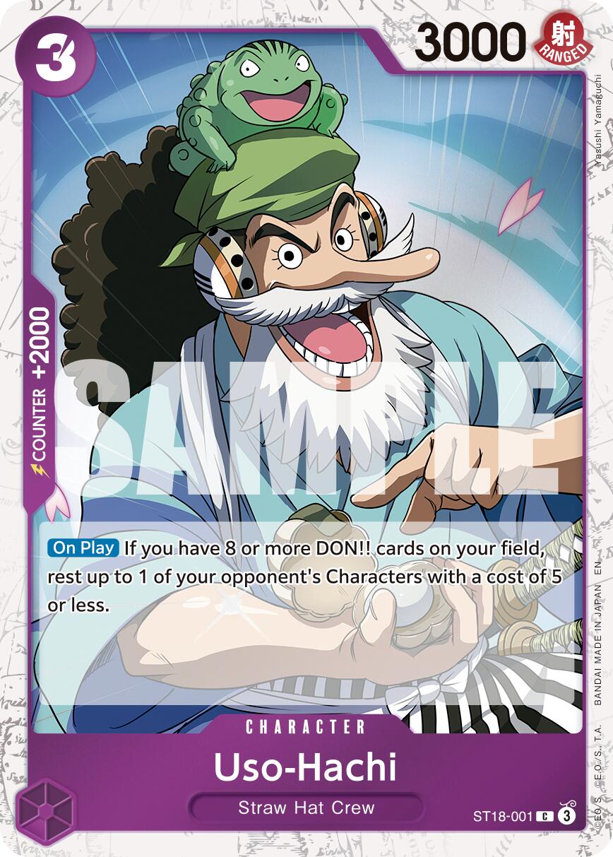 Uso-Hachi (Pirate Foil) - ST18-001 - (Premium Booster -The Best- Vol. 2)
