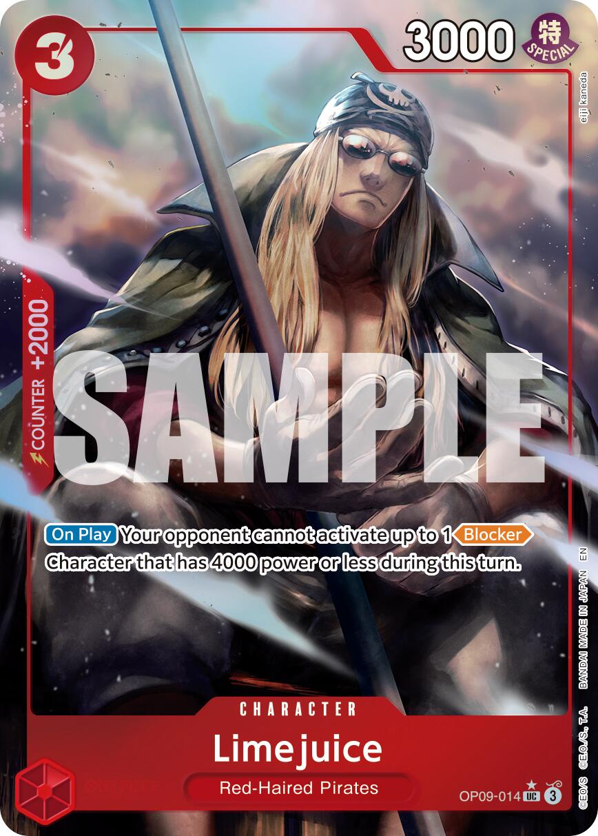Limejuice (Alternate Art) - OP09-014 - (Premium Booster -The Best- Vol. 2)