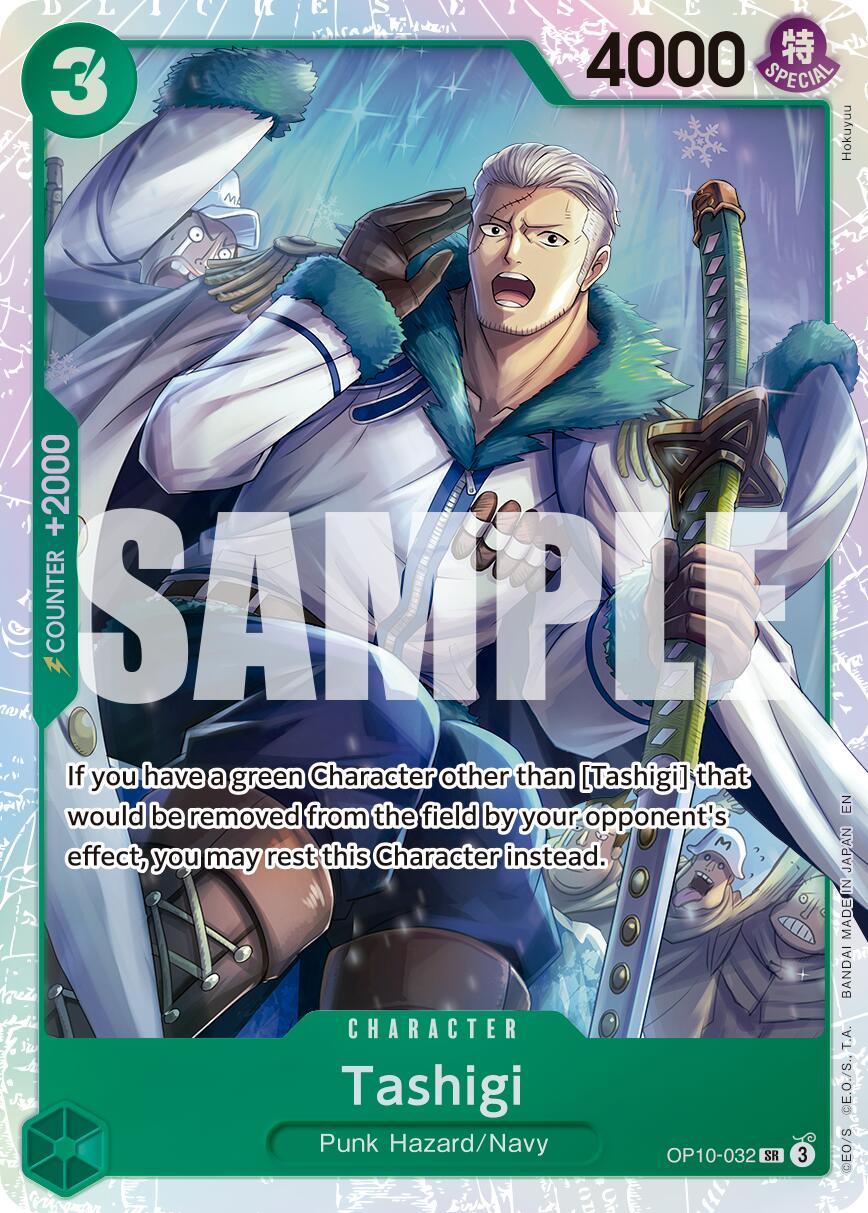 Tashigi (Reprint) - OP10-032 - (Premium Booster -The Best- Vol. 2)
