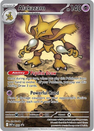 Alakazam - 009 - 009 - (ME: Mega Evolution Promo)