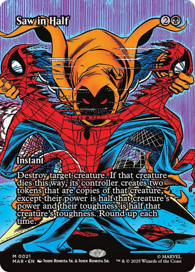 Saw in Half (Borderless) - Marvel Universe Eternal-Legal