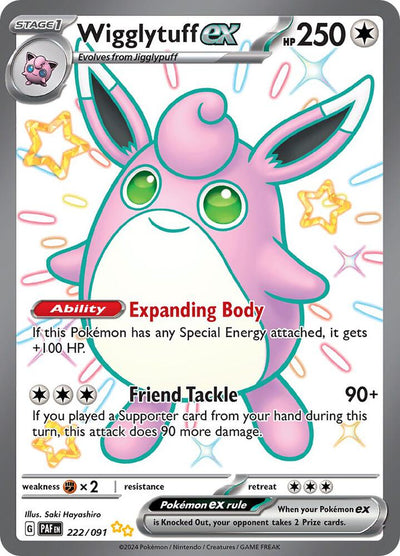 Wigglytuff ex - SV: Paldean Fates