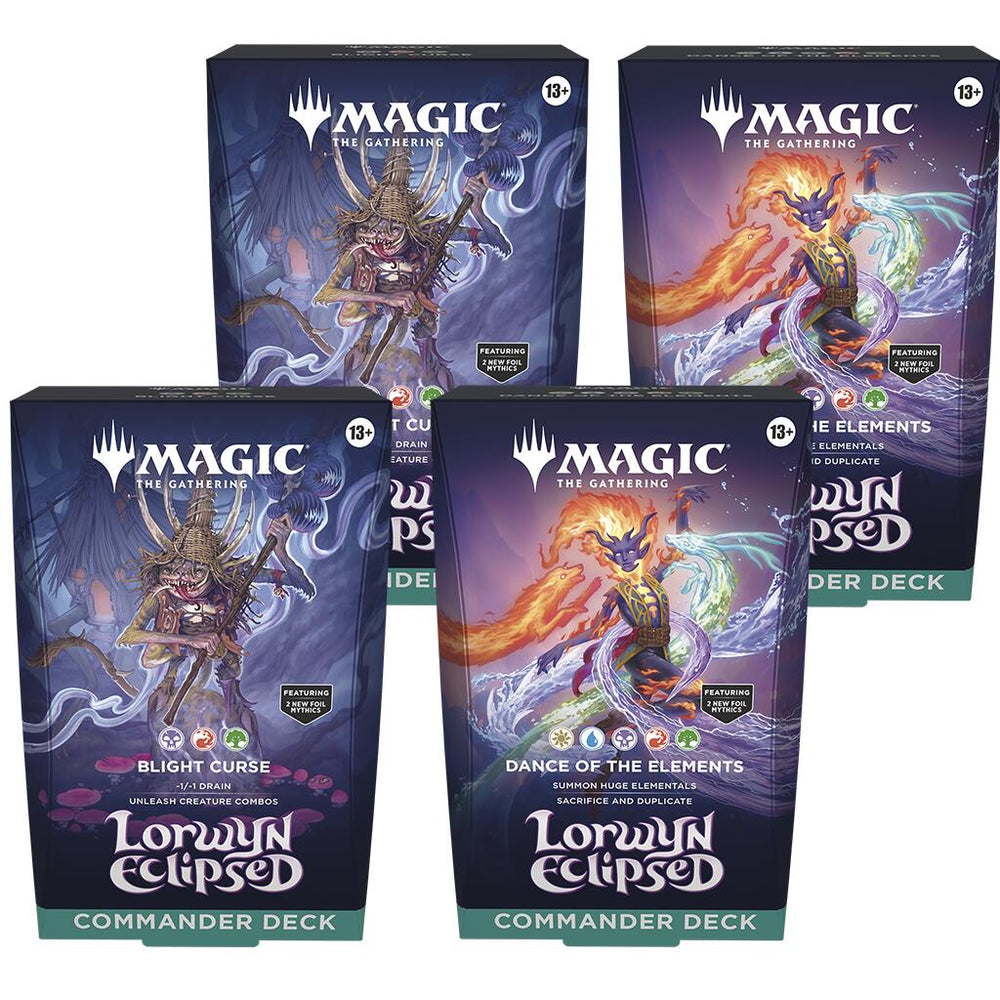 Magic: The Gathering - Lorwyn Eclipsed Commander Deck Display