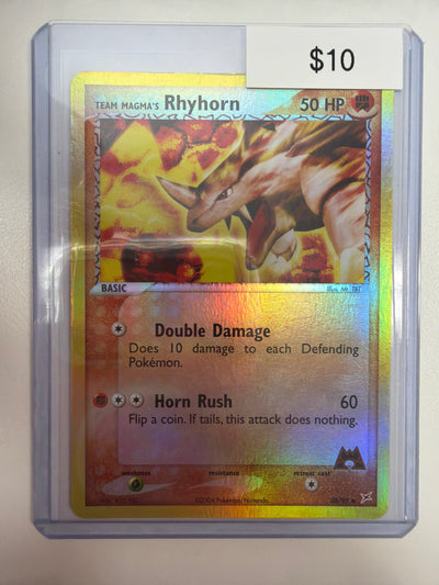 Pokemon Team Magma’s Rhyhorn 38/95