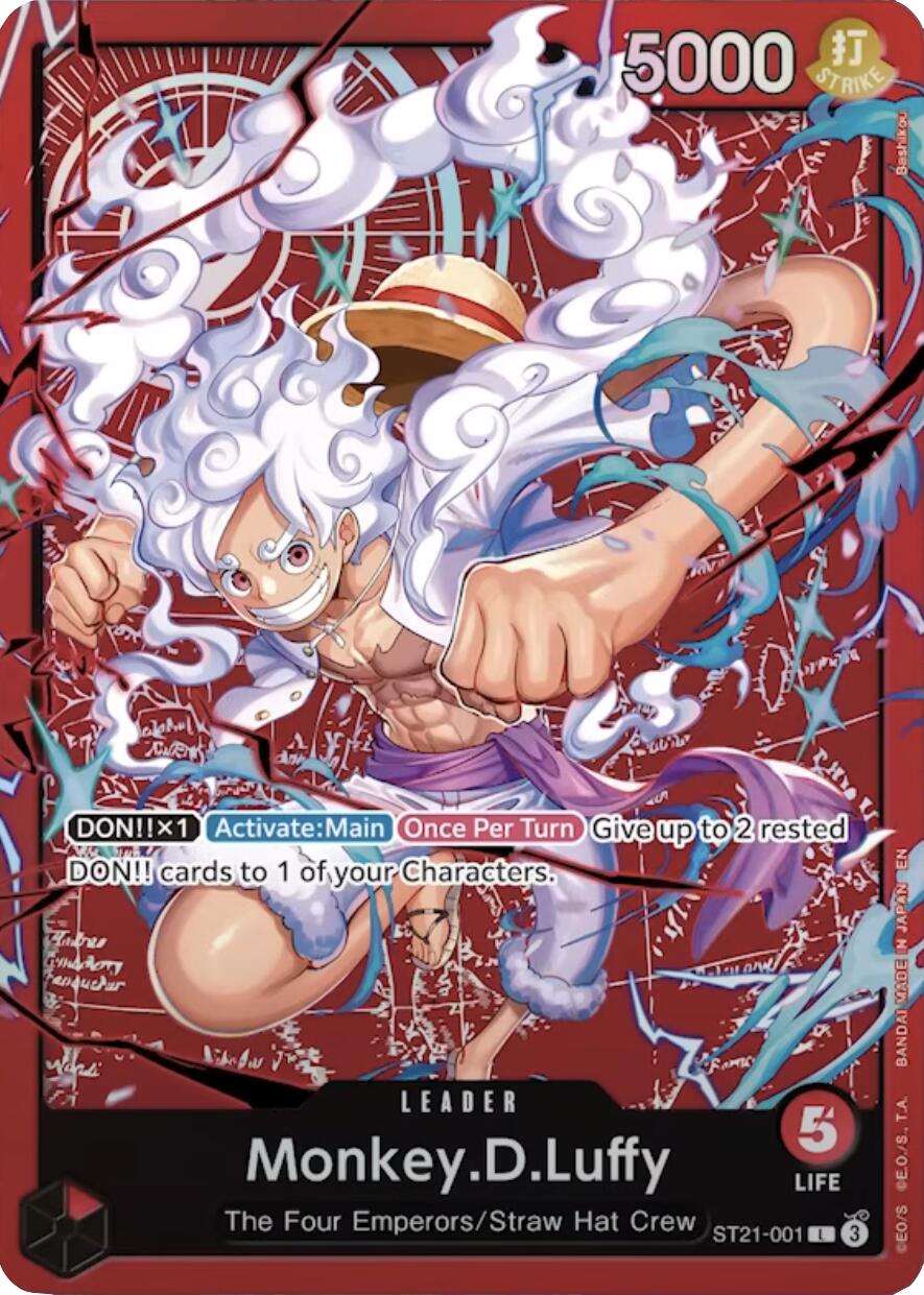 Monkey.D.Luffy - ST21-001 (Luffy Deck) - ST21-001 - (Learn Together Deck Set)