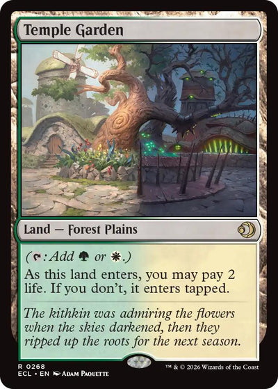 Temple Garden - 268 - (Lorwyn Eclipsed)