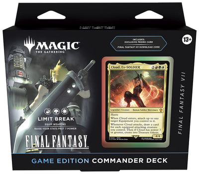 Magic: The Gathering - FINAL FANTASY Commander Deck - FINAL FANTASY VII Limit Break (Game Edition)