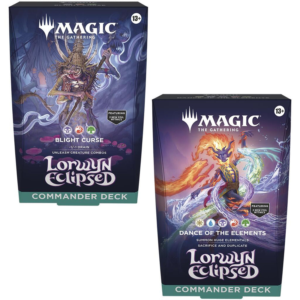 Magic: The Gathering - Lorwyn Eclipsed Commander Decks [Set of 2]
