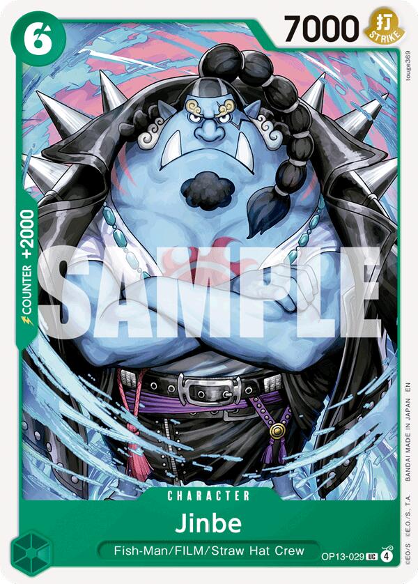 Jinbe - OP13-029 - (Carrying On His Will)