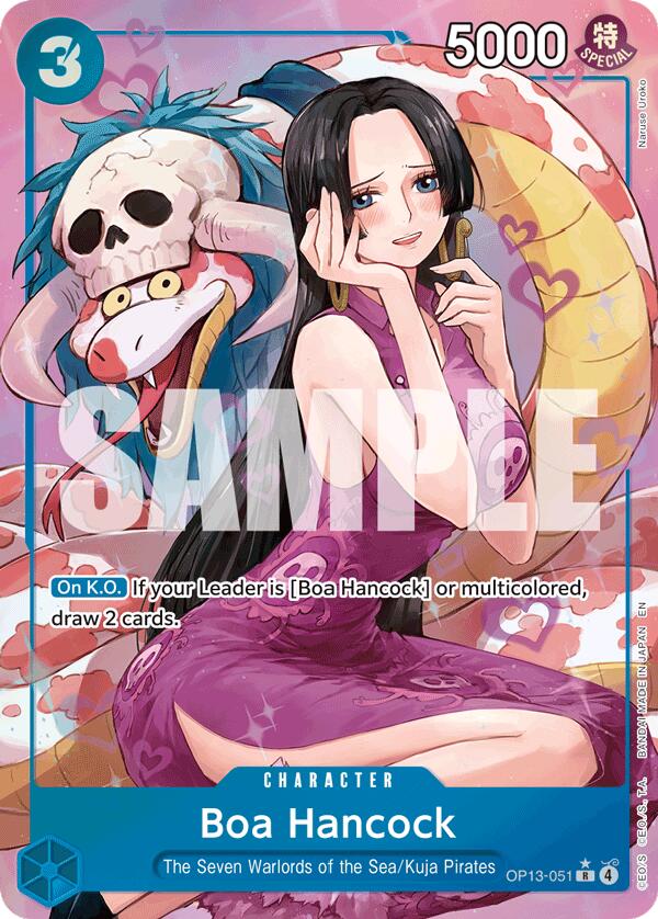 Boa Hancock (Alternate Art) - OP13-051 - (Carrying On His Will)