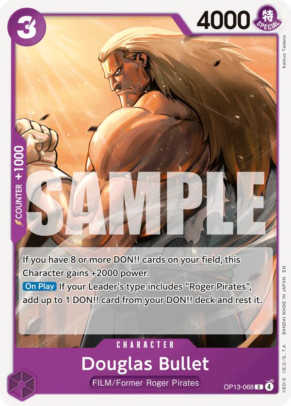 Douglas Bullet - OP13-068 - (Carrying On His Will)