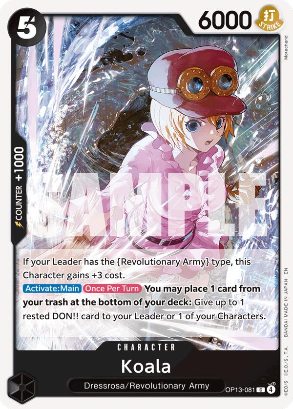 Koala - OP13-081 - (Carrying On His Will)
