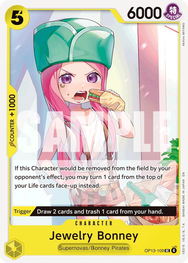 Jewelry Bonney (109) - OP13-109 - (Carrying On His Will)