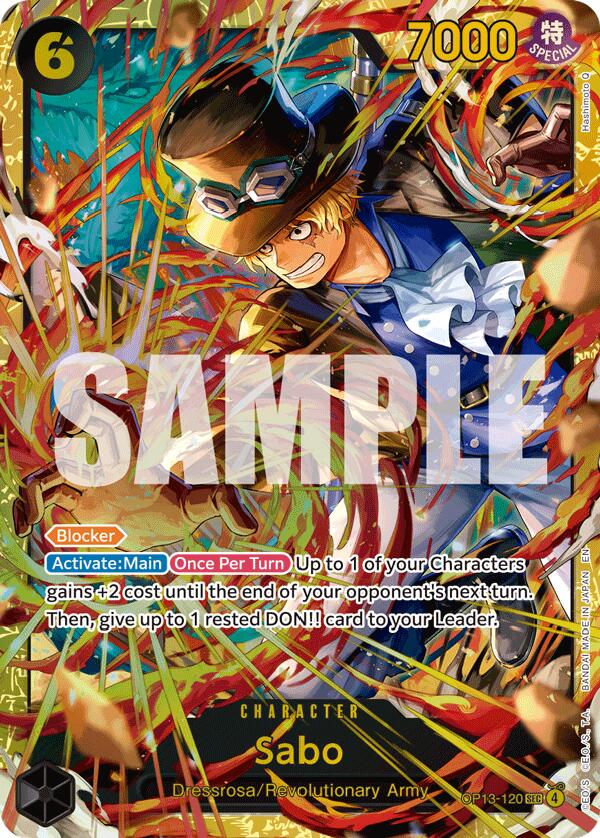 Sabo (120) - OP13-120 - (Carrying On His Will)