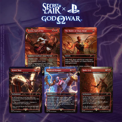 Magic: Playstation Secret Lair: God of War: Greek (Nonfoil)
