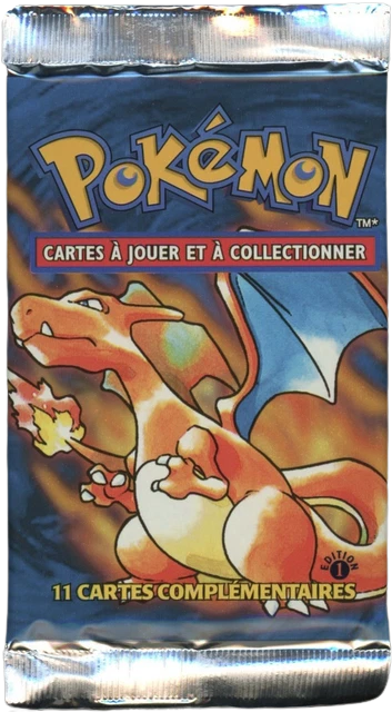 1st Edition Base Set Booster Pack FRENCH