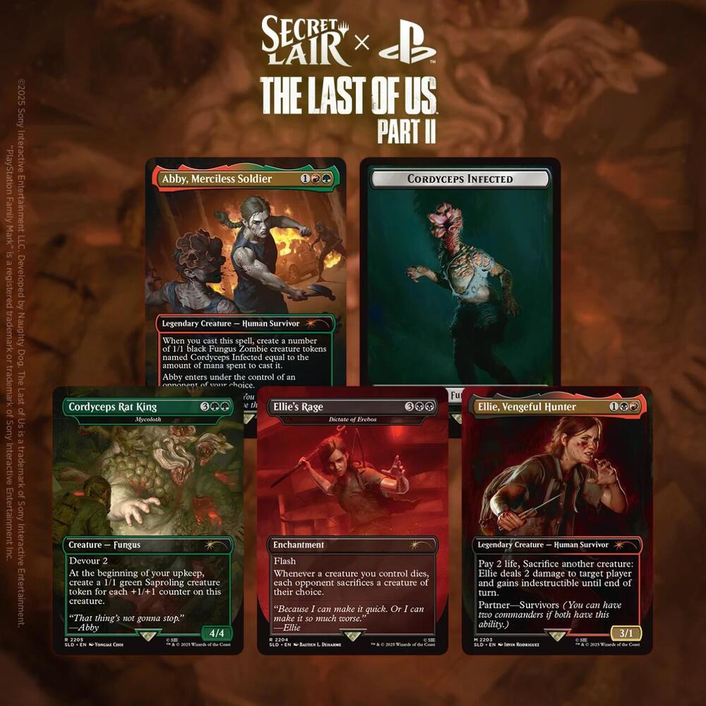 Magic: Playstation Secret Lair: The Last Of Us Part Two: Path Of Retribution (Nonfoil)