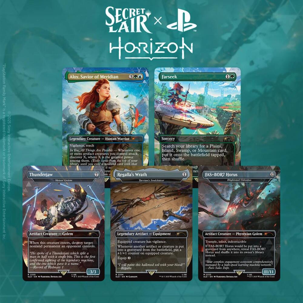 Magic: Playstation Secret Lair: Horizon Into the Forbidden West (Nonfoil)