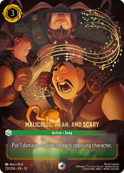 Malicious, Mean, and Scary (Enchanted) - 231/204 - (Whispers in the Well)