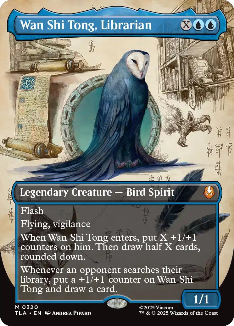 Wan Shi Tong, Librarian (Borderless) - 320 - (Avatar: The Last Airbender)